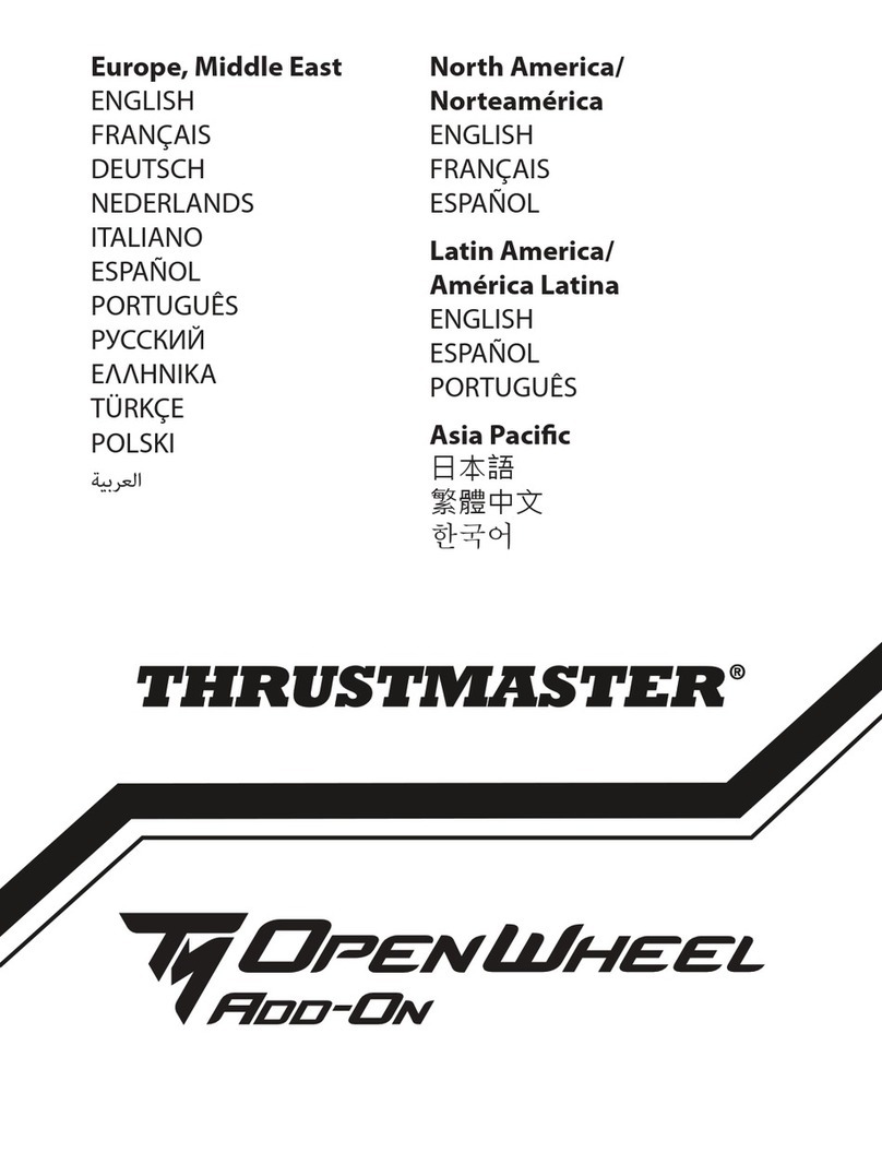 Thrustmaster TM OpenWheel Add-On User manual