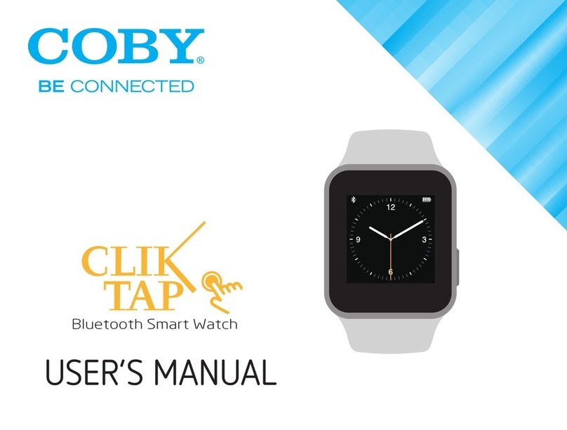 Coby Clik Tap user manual