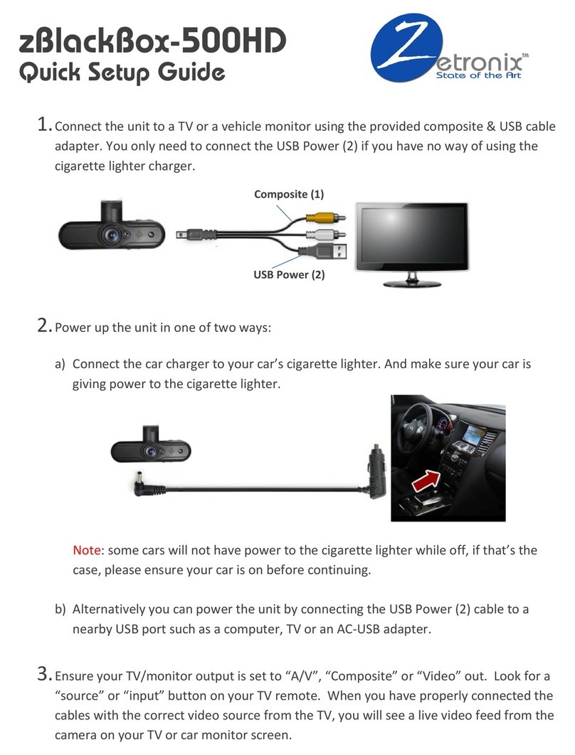 Zetronix zBlackBox-500HD Quick setup guide