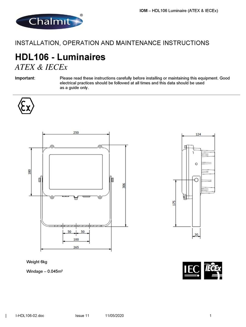 Chalmit HDL106 Series Manual