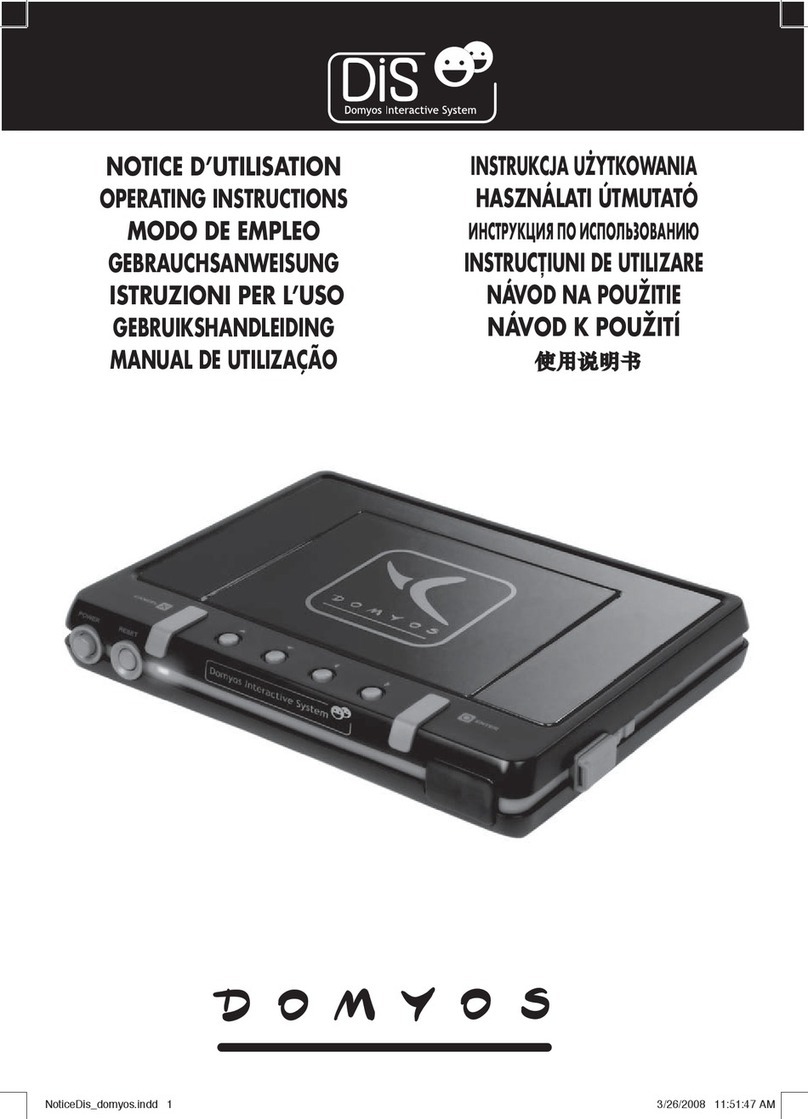 Domyos DIS User manual