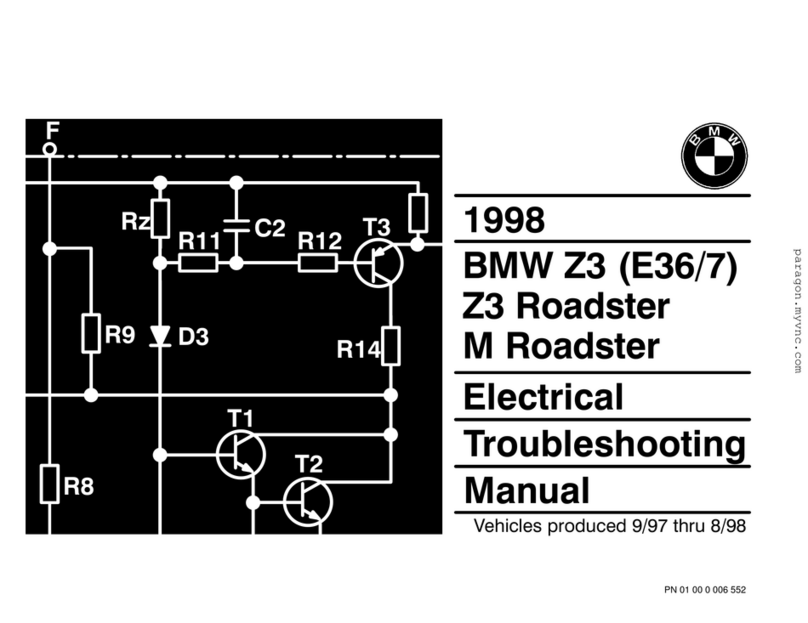BMW Z3 E37 1998 Programming manual