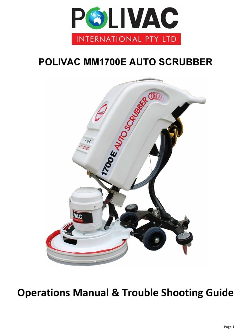 Polivac MM1700E OPERATIONS MANUAL & TROUBLE SHOOTING GUIDE Polivac MM1700E OPERATIONS MANUAL & TROUBLE SHOOTING GUIDE