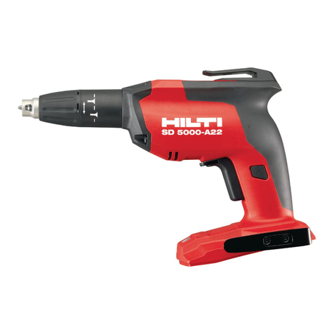 Hilti SD5000-A22 Original operating instructions