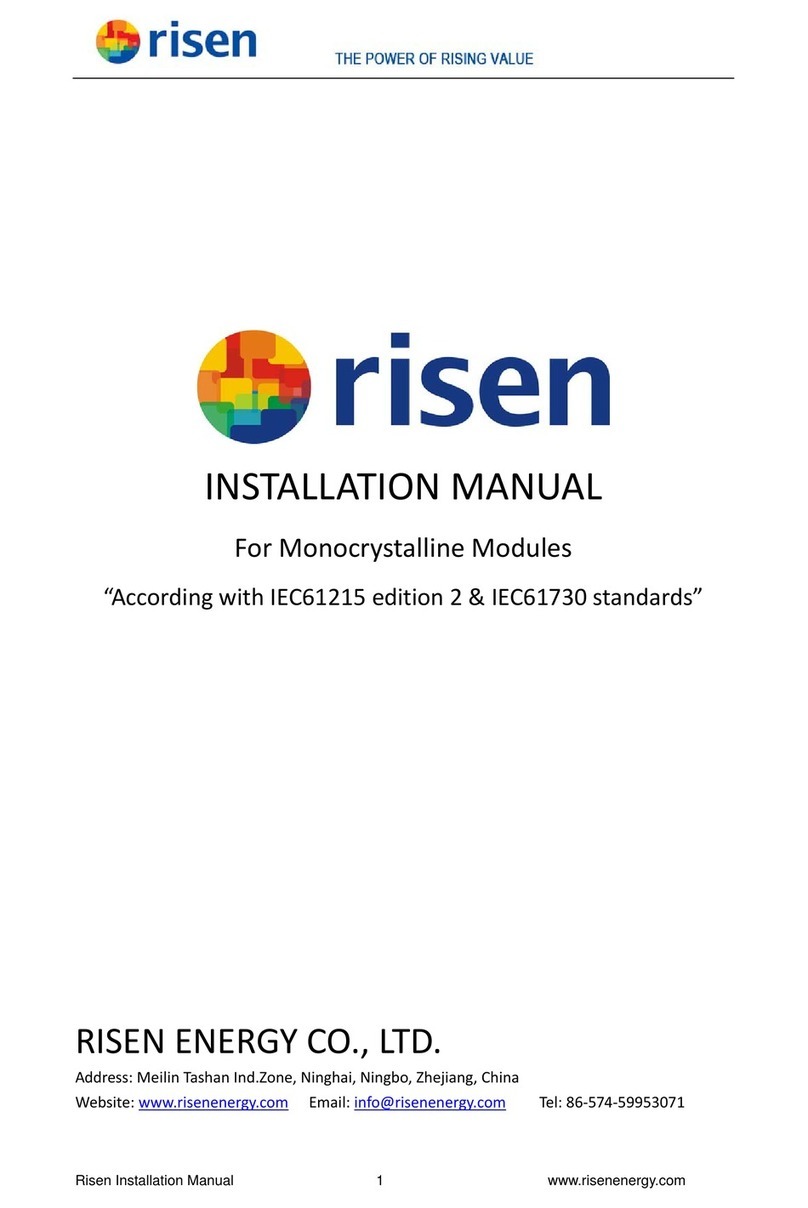 Risen SYP185S-M installation manual