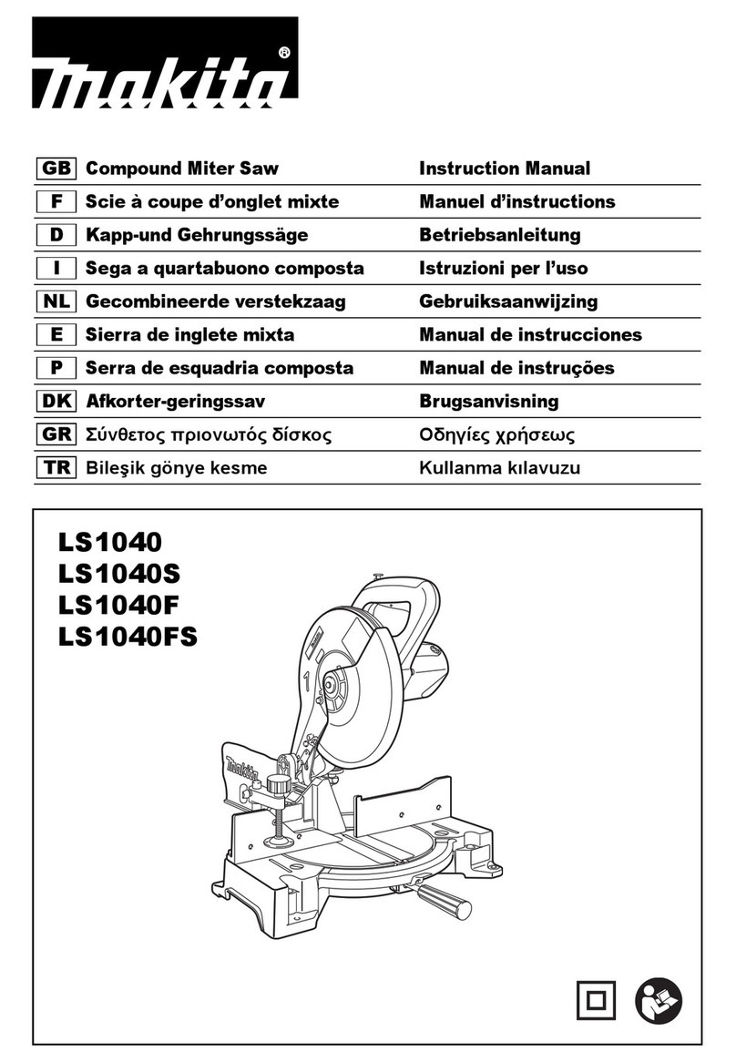 Makita LS1040 User manual