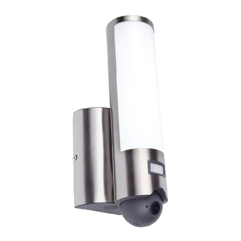 LUTEC SECURY'LIGHT ELARA ST2671-CAM User manual