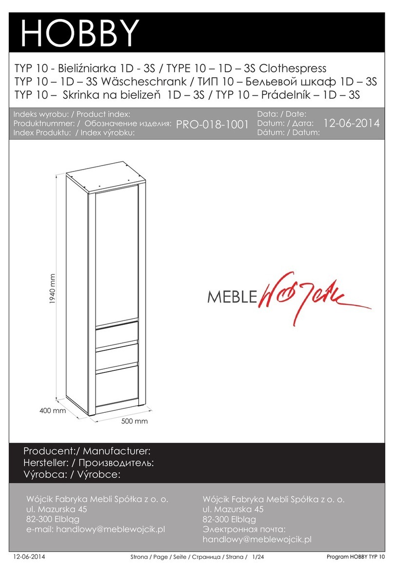 Wójcik HOBBY 1D-3S User manual