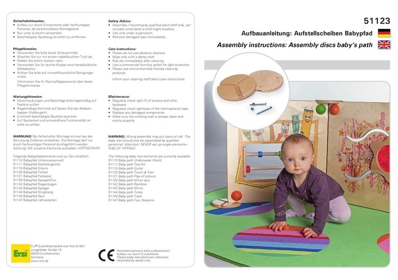 Erzi 51123 Assembly instructions