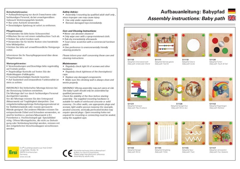 Erzi Baby path User manual