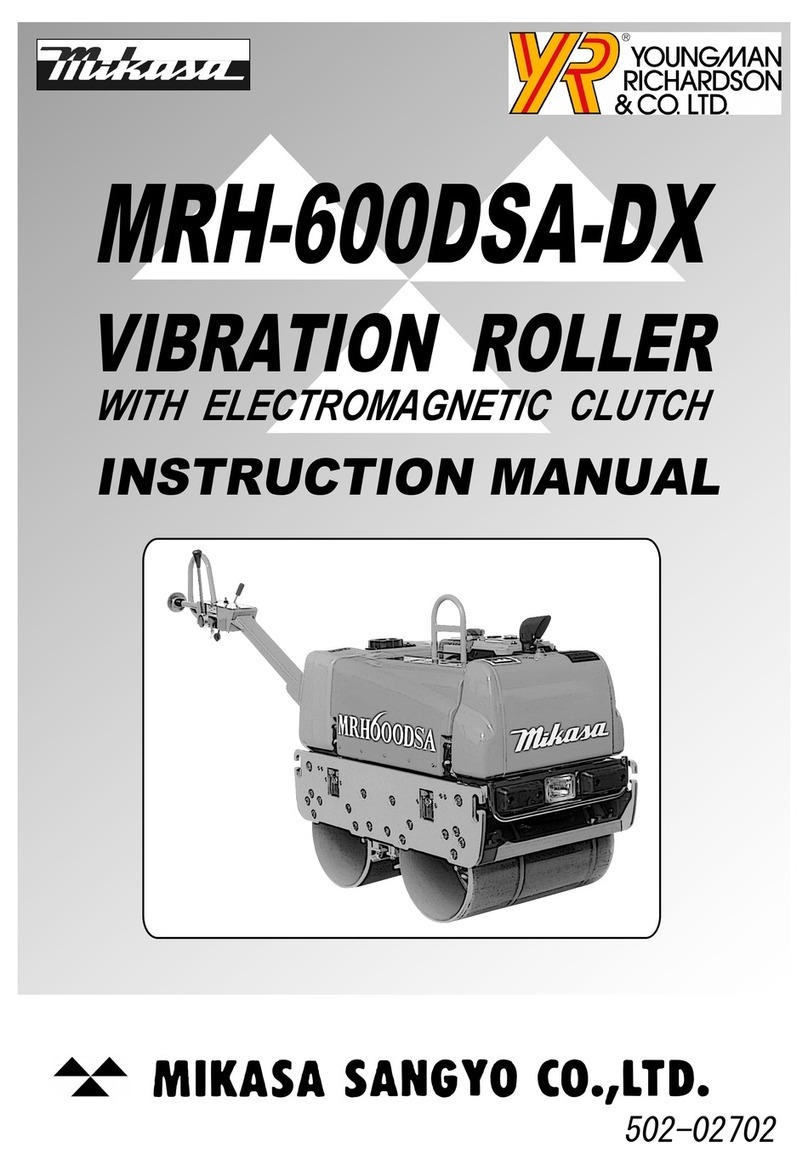 Mikasa MRH-600DSA-DX instruction manual