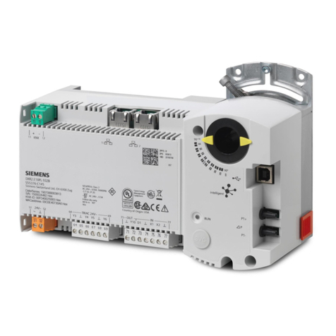 Siemens DXR2.E10PL-102B User manual