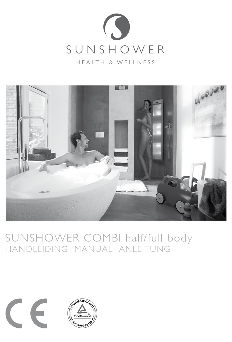 Sunshower Combi Full Body User manual