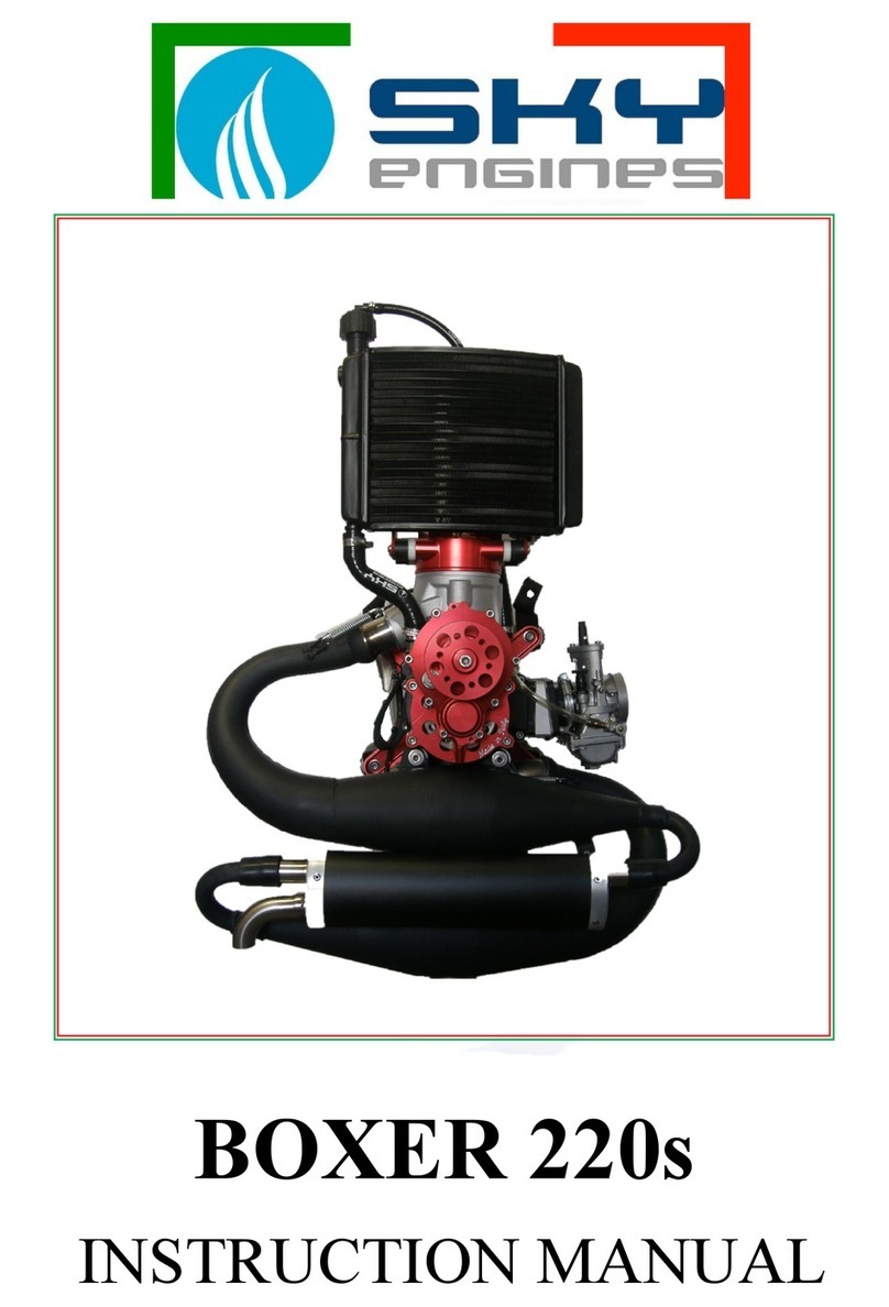 SKY Engines Boxer 220s instruction manual