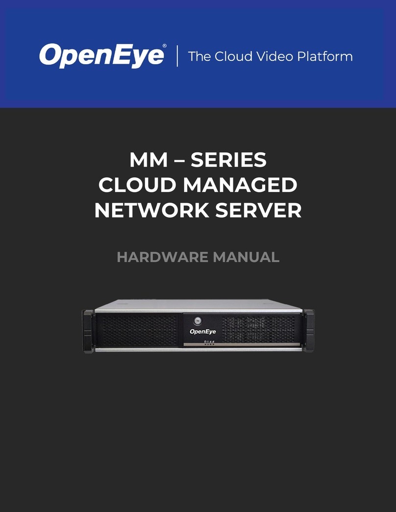 OpenEye MM Series Hardware manual
