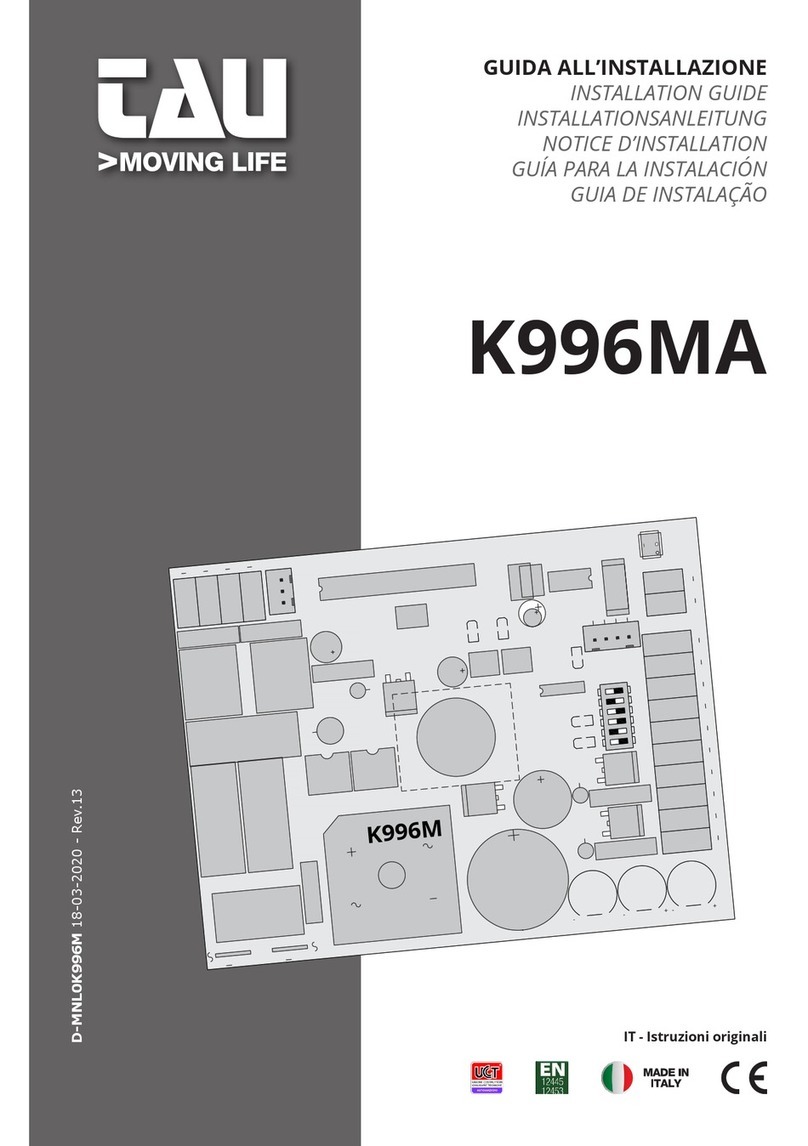 tau K996MA User manual