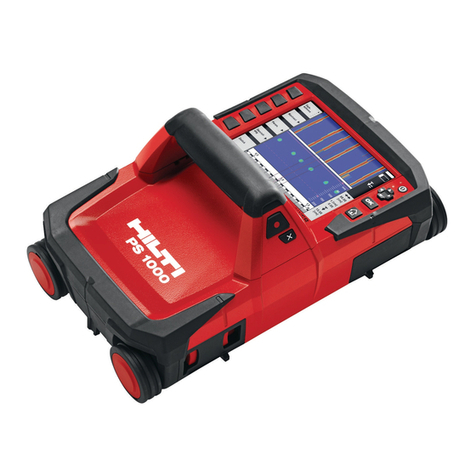 Hilti PSA Series User manual