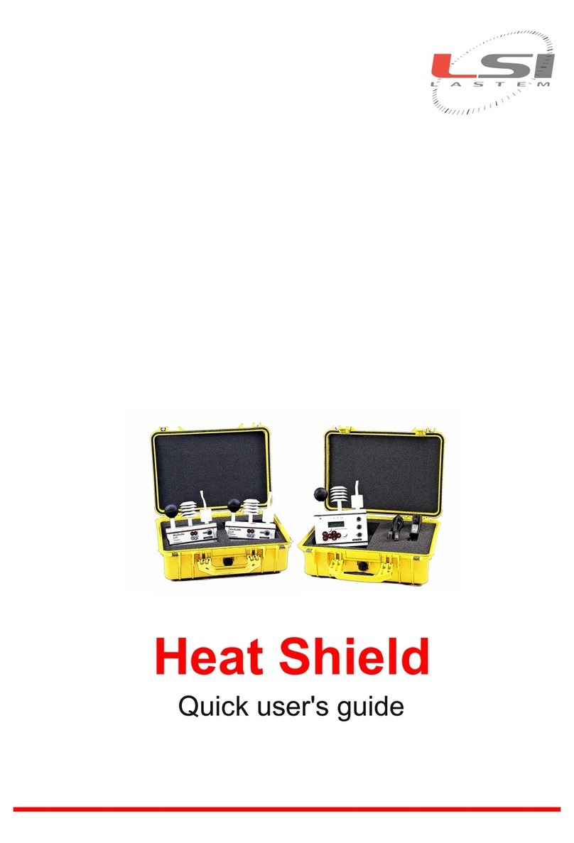 LSI LASTEM Heat Shield Quick user guide