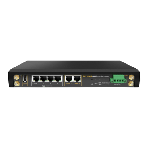 peplink Pepwave MAX Series User manual peplink Pepwave MAX Series User manual