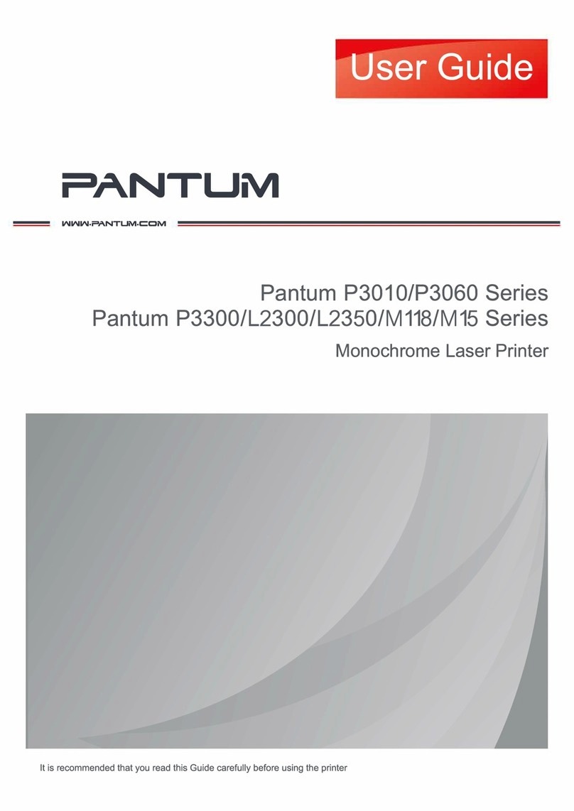Pantum P3010 SERIES User manual