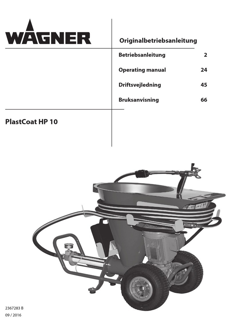 WAGNER PlastCoat HP 10 operating manual
