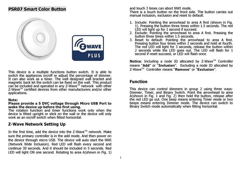 Philio Technology Corporation PSR07 manual