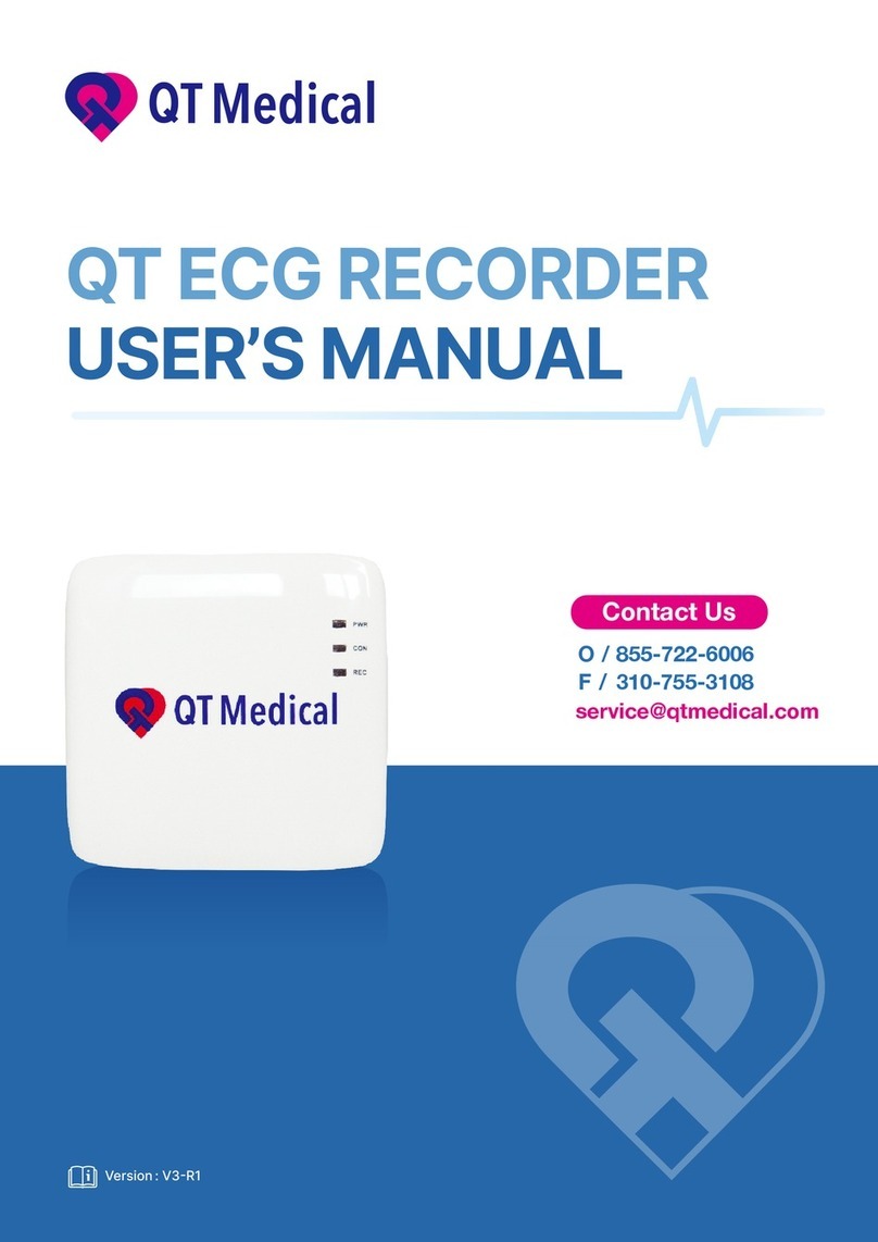 QT Medical QT ECG Recorder User manual