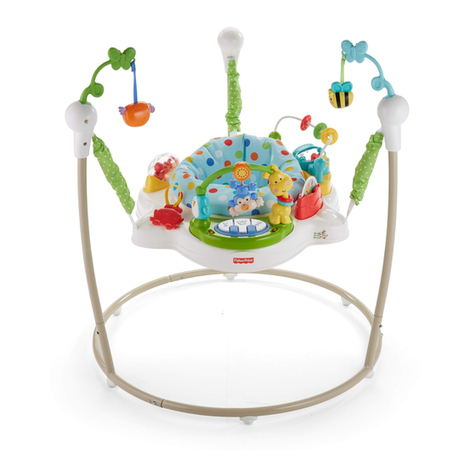 Fisher-Price Zoo Party Jumperoo User manual
