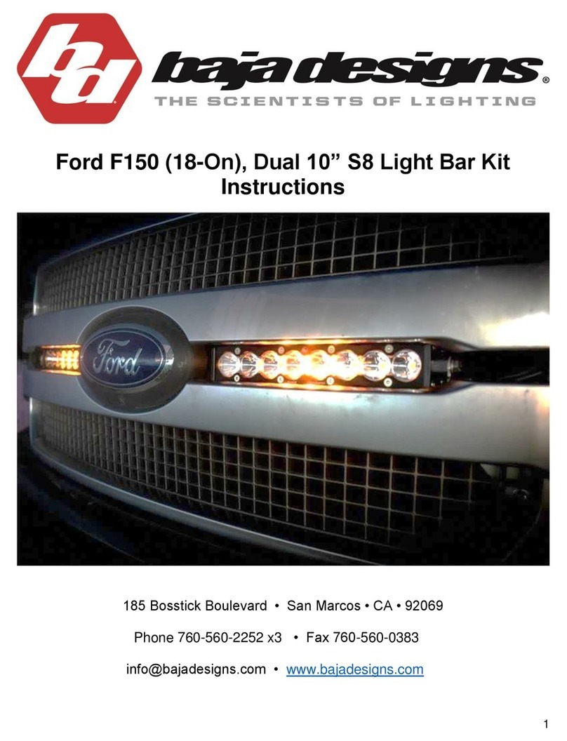 Baja Designs S8 instructions