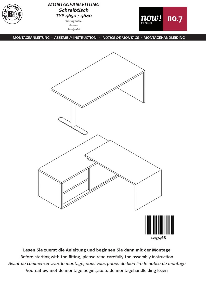 Hülsta now! 4650 User manual