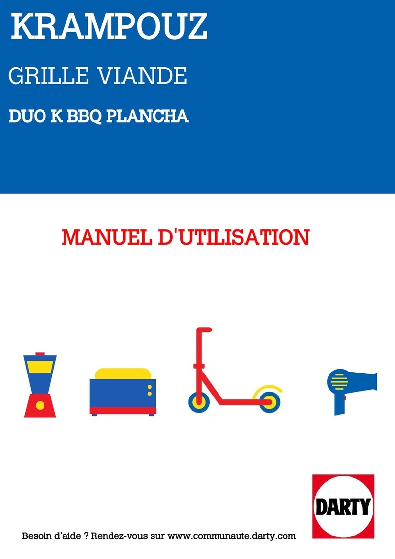 Krampouz Duo K operating instructions