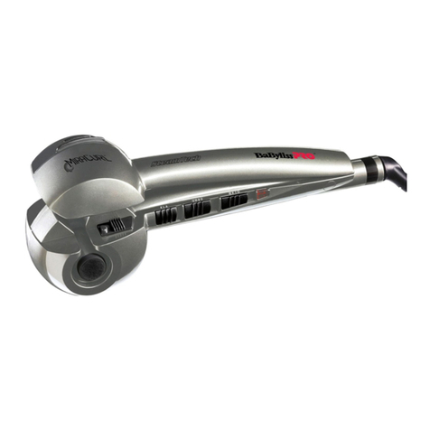 BaByliss PRO MiraCurl SteamTechBAB2665SE operating instructions