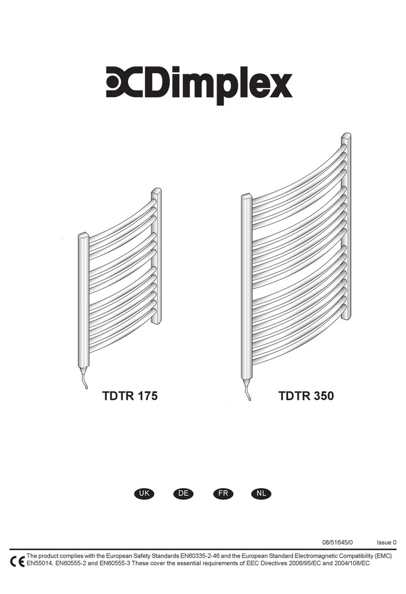 Dimplex TDTR 175C User manual
