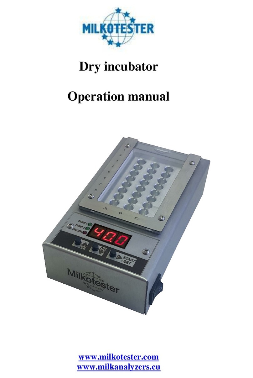 Milkotester ET - W24 Operation manual
