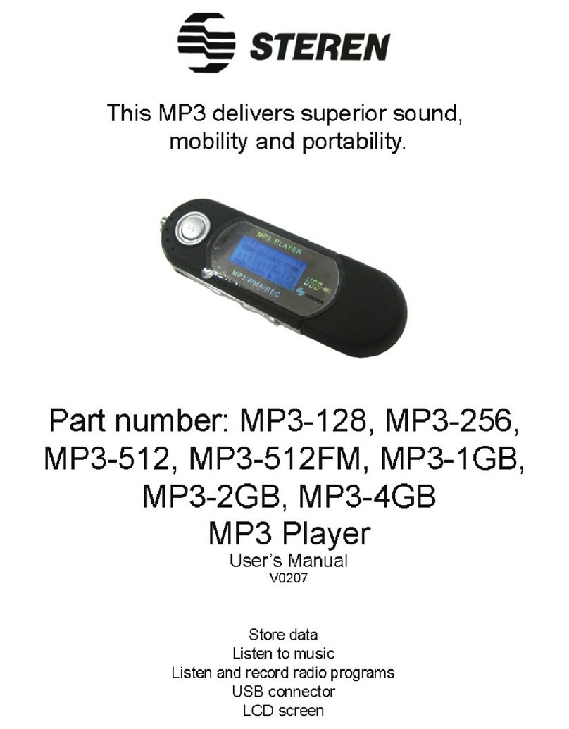 Steren MP3-128 user manual