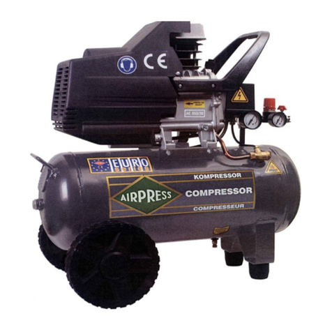 Airpress H 85 operating instructions