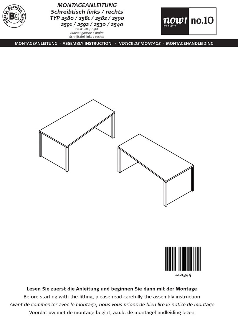 Hülsta now! no.10 User manual
