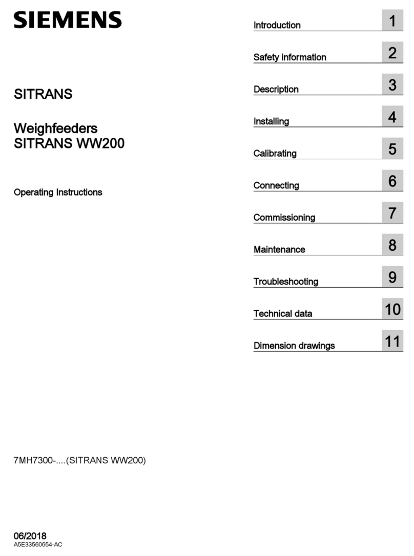 Siemens 7MH7300 Series User manual