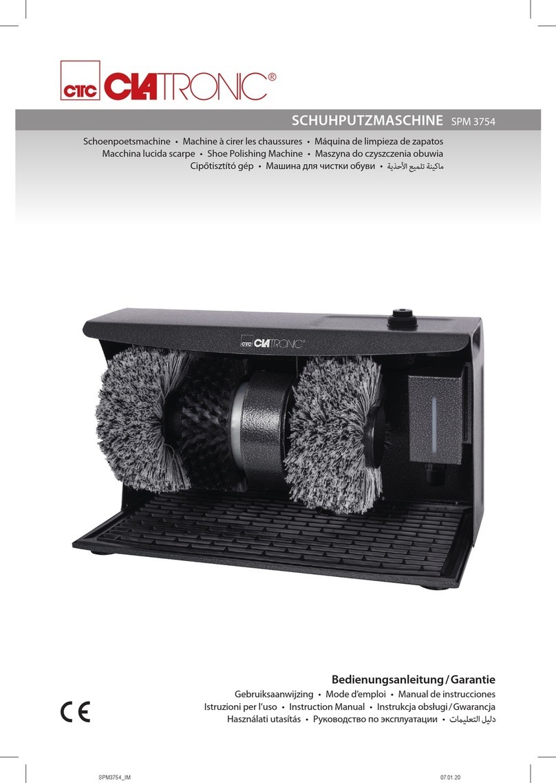 Clatronic SPM 3754 User manual