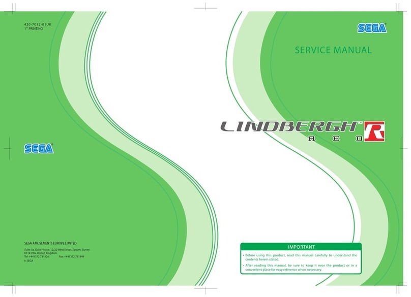Sega LINDBERGH RED Service manual