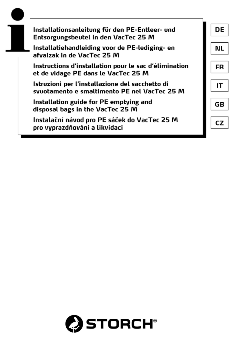 Storch VacTec 25 M installation guide