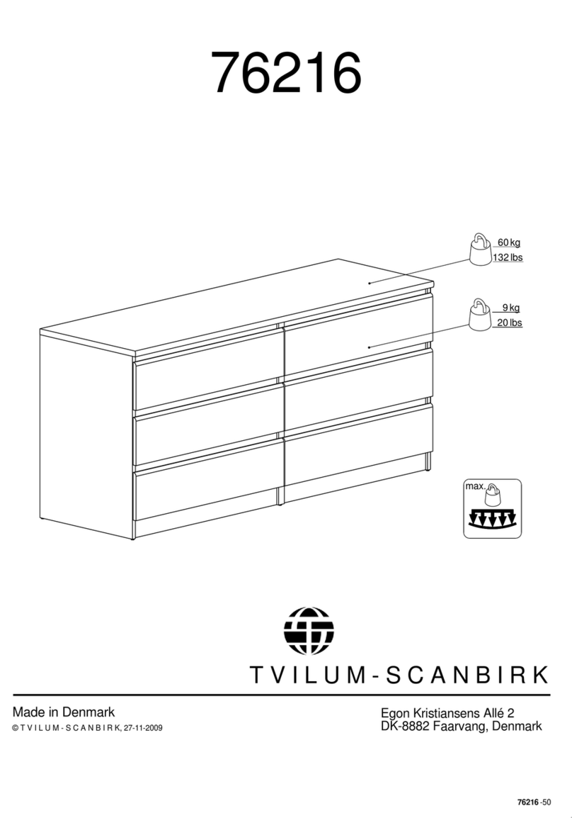 TVILUM-SCANBIRK 76216 manual