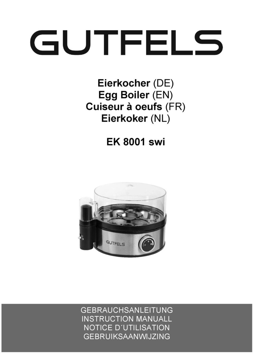 GUTFELS EK 8001 SWI instruction manual