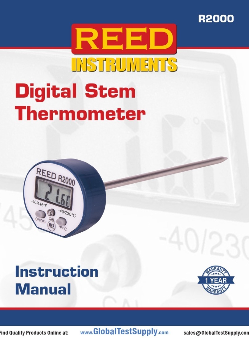 Reed Instruments R2000 User manual