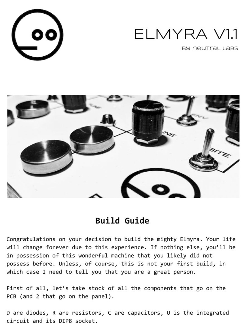 neutral labs ELMYRA v1.1 User manual