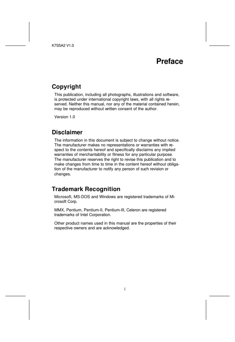 Elitegroup Computer Systems K7S5A2 User manual Elitegroup Computer Systems K7S5A2 User manual