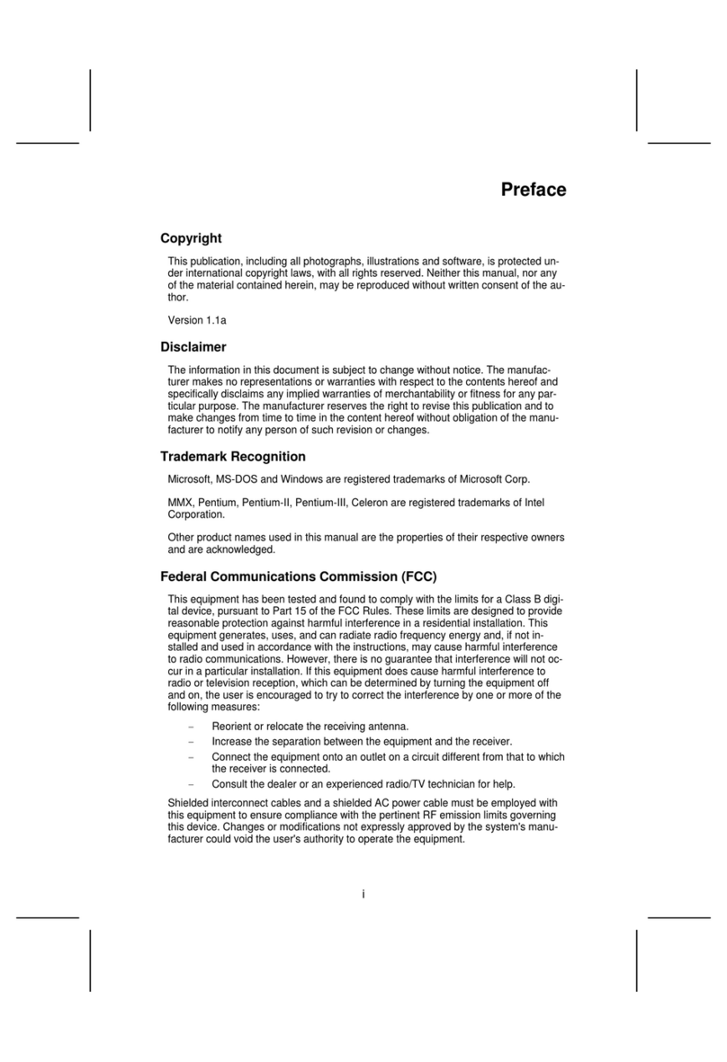 Elitegroup Computer Systems AF1 Deluxe manual