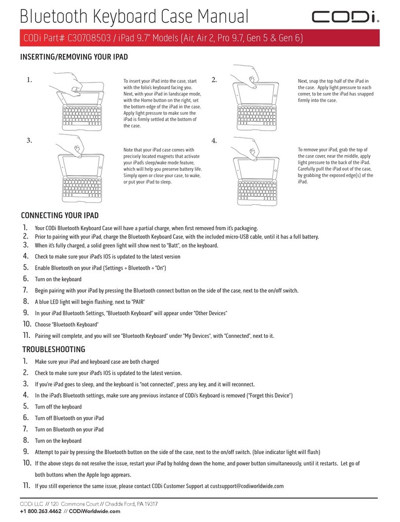 CODi C30708503 User manual