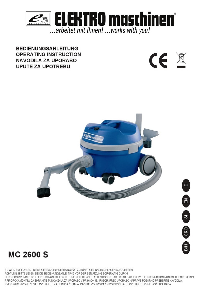 EM MC 2600 S operating instructions