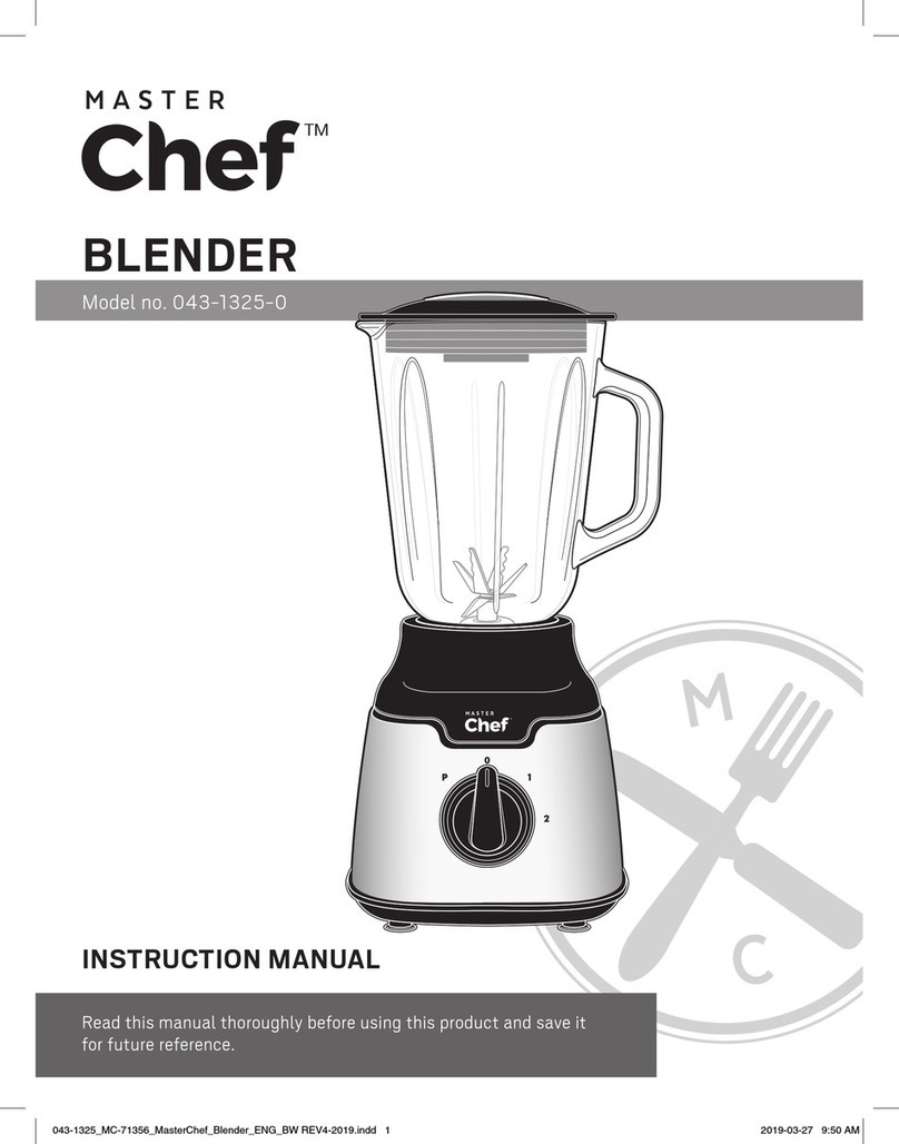 MasterChef 043-1325-0 User manual MasterChef 043-1325-0 User manual
